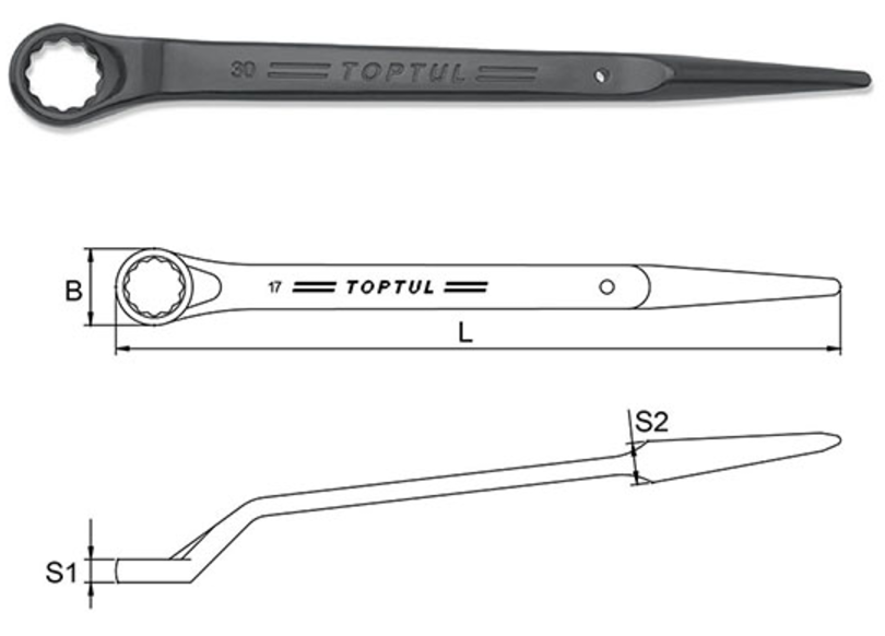 co le duoi chuot toptul aaas2121 21mm