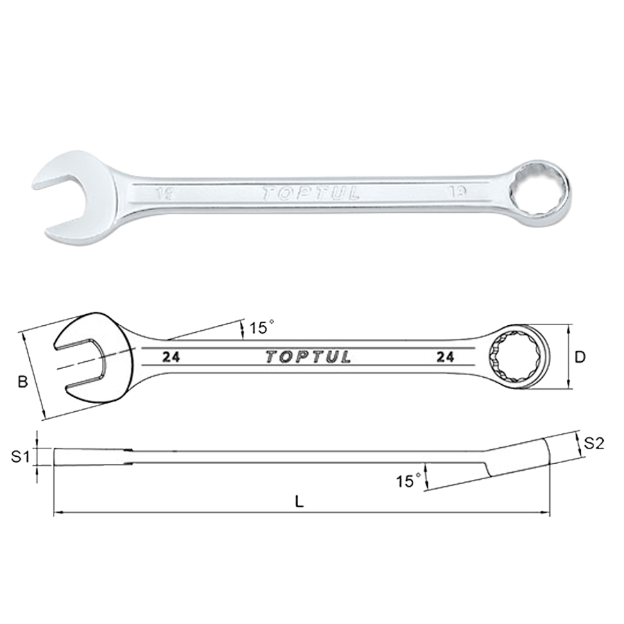 co le vong mieng 15 do toptul aabw1111 11mm