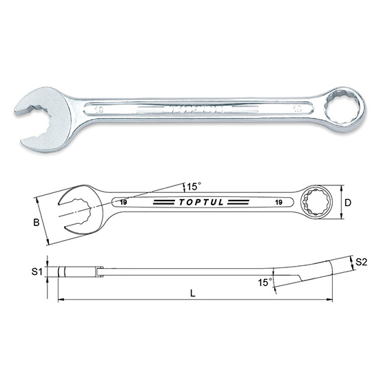 co le vong mieng toptul aaeq1010 10mm