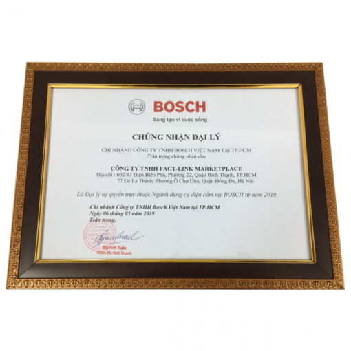 Bộ đầu khoan có khóa đầu khoan Bosch 13mm