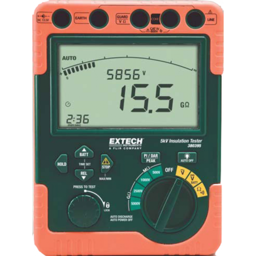 Máy đo điện trở cách điện Extech 380395-NIST