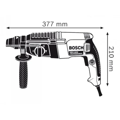 Máy khoan búa Bosch GBH 2-26 DRE