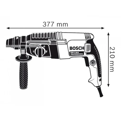 Máy khoan búa Bosch GBH 2-26 E