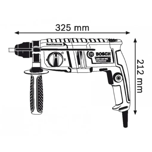 Máy khoan chuyên dụng Bosch GBH 2-20 DRE