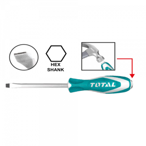 Tua vít bake đóng xuyên 144/T Total THTGTSPH2150 6 mm / 150 mm