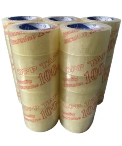 Băng keo OPP trong Fact-Depot THOPPT12K - 1,2kg 1 cây (6 cuộn/cây), 4,8p, 100Y