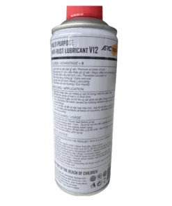 Chất bôi trơn chống rỉ đa năng Multi Purpose Anti-Rust Lubricant V12  (Công nghệ Nhật Bản) 400ml